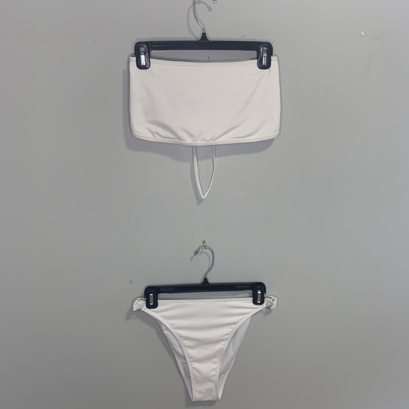 SHEIN Ring Linked Bandeau Bikini Swimsuit #161 - Picture 8 of 10